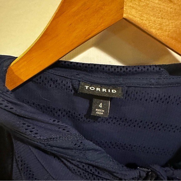 Navy torrid jacket - Picture 4 of 12